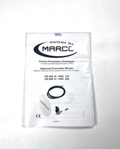 Pneumatic Whistle for Marco 152 000 13 / PW3 (24V)
