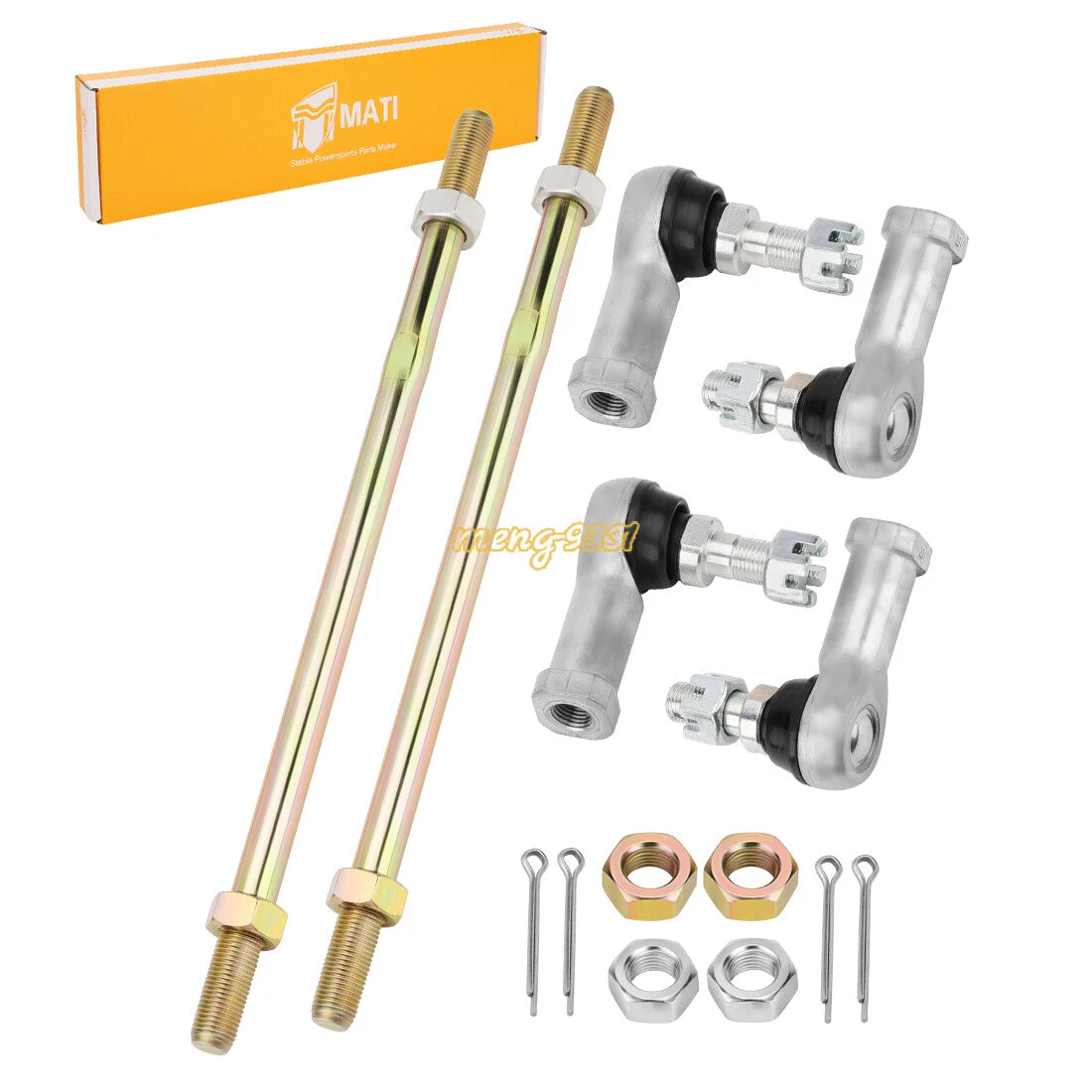 Set of 2 Tie Rod Ends for Honda Rancher 350 TRX350TM 2000–2006