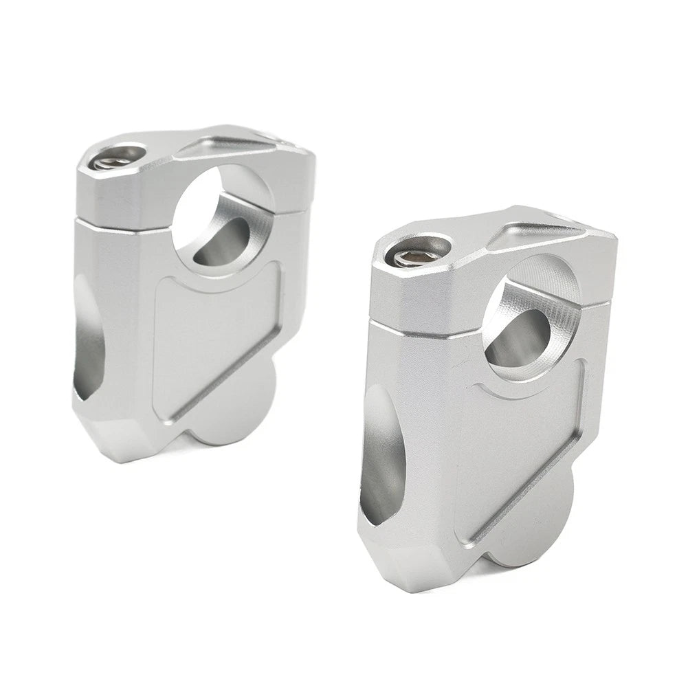 25mm Handlebar Bar Mount Clamp Riser for Honda Suzuki Kawasaki