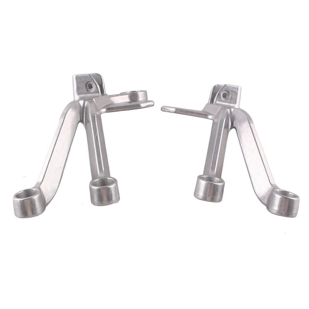 Rider Rear Footpegs Footrests Brackets for Suzuki GSXR1000 (2003–2004)