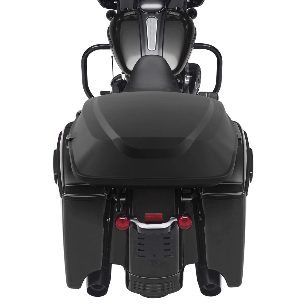 Matte Black Razor Trunk for Harley Electra Glide (2014–2025)