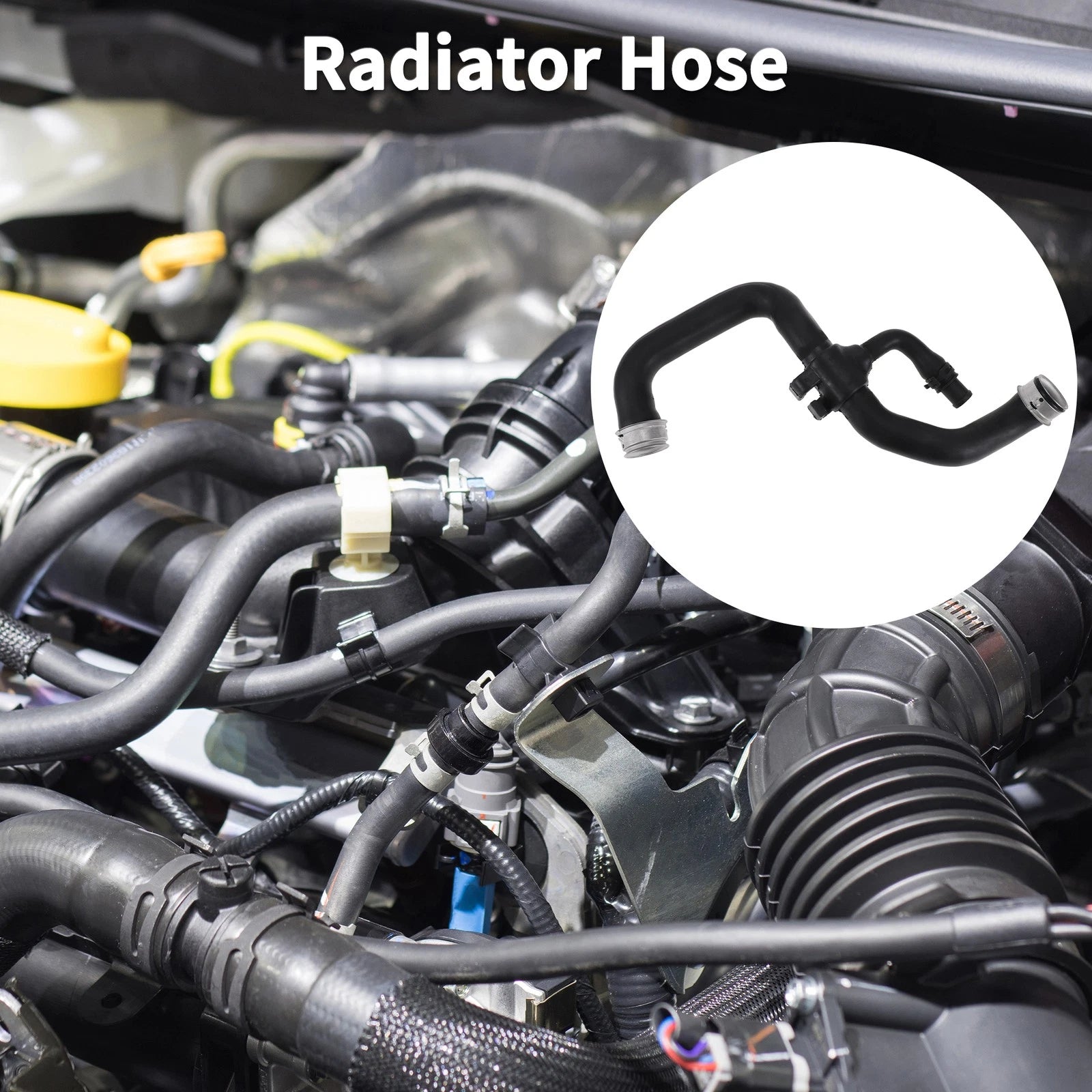 Radiator Hose Replacement for Mercedes-Benz E350 3.5 (2009–2013) Rubber