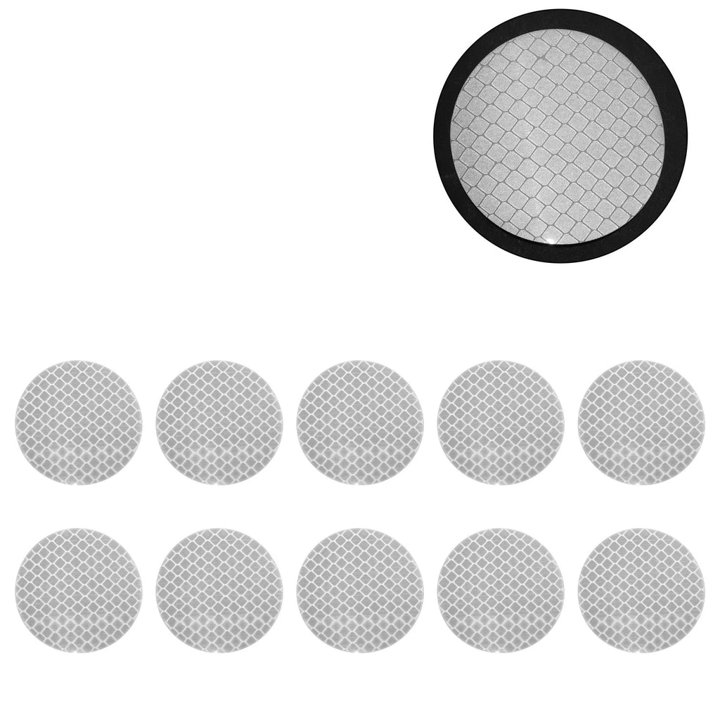 Reflective Bumper Decal for - Silver Tone Rhombus