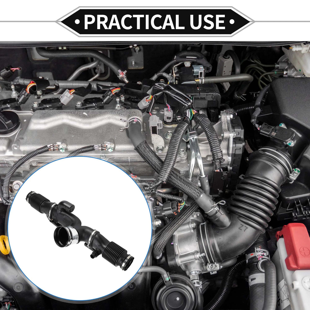 Intake Hose for Jaguar XJ XJL 3.0L (2013–2019) No.C2D17107
