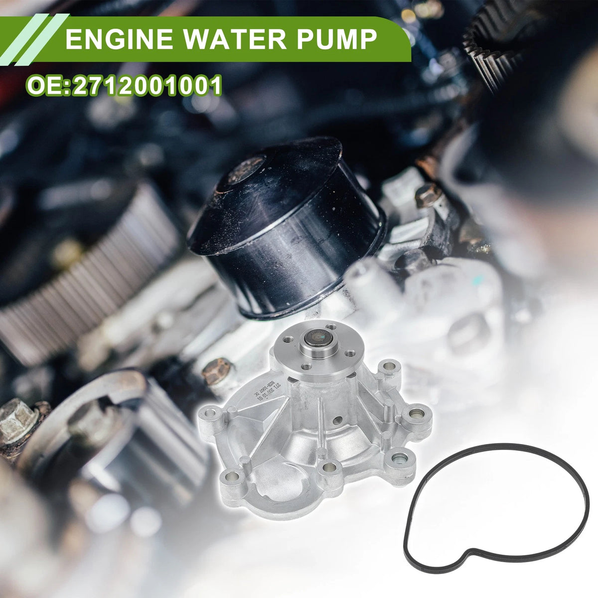 Engine Water Pump Replacement for Mercedes-Benz CLK200 A209 C209 (2002–2010)