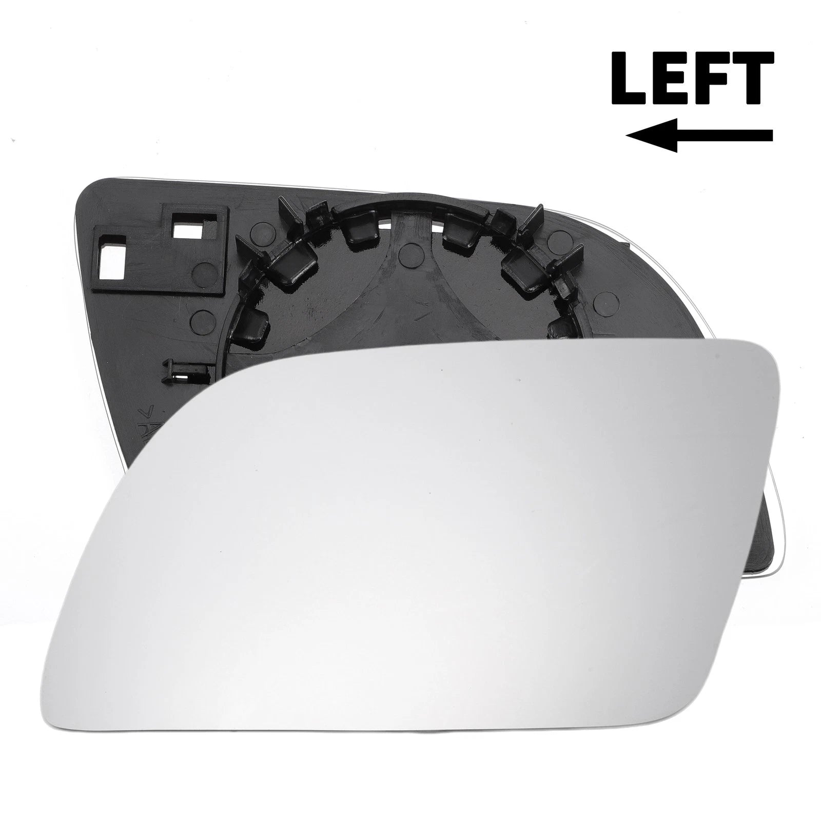 Left Side Mirror Glass Non Heated Replacement for Volkswagen Polo (2001–2005)