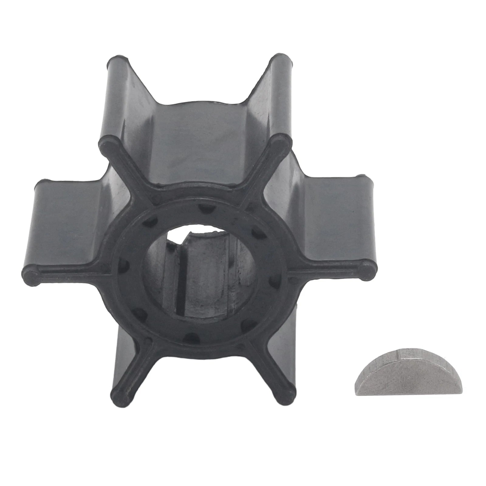 Water Pump Impeller & Key for Yamaha 9.9 15 HP (1990–2006) 682-44352-00