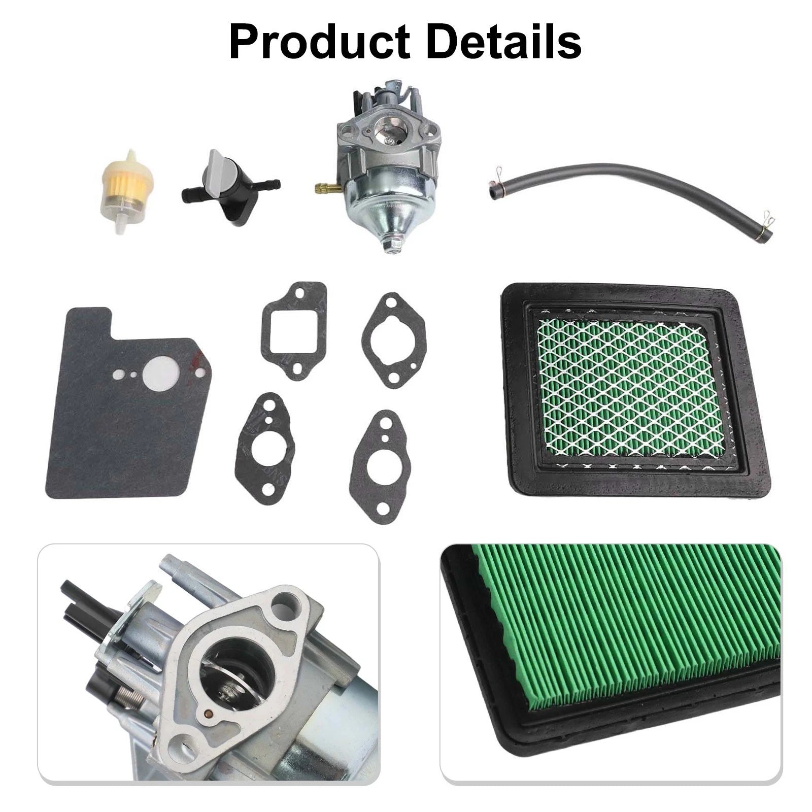 Engine Component Kit for GVC160 - Includes Valves and Washers