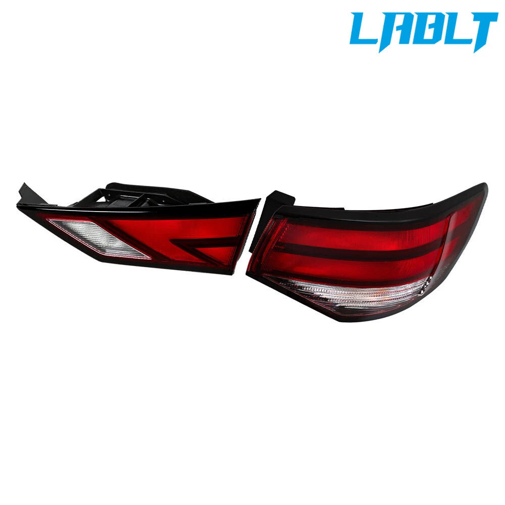 Right Side Inner & Outer Tail Light Assembly Halogen for Nissan Sentra (2021–2023)