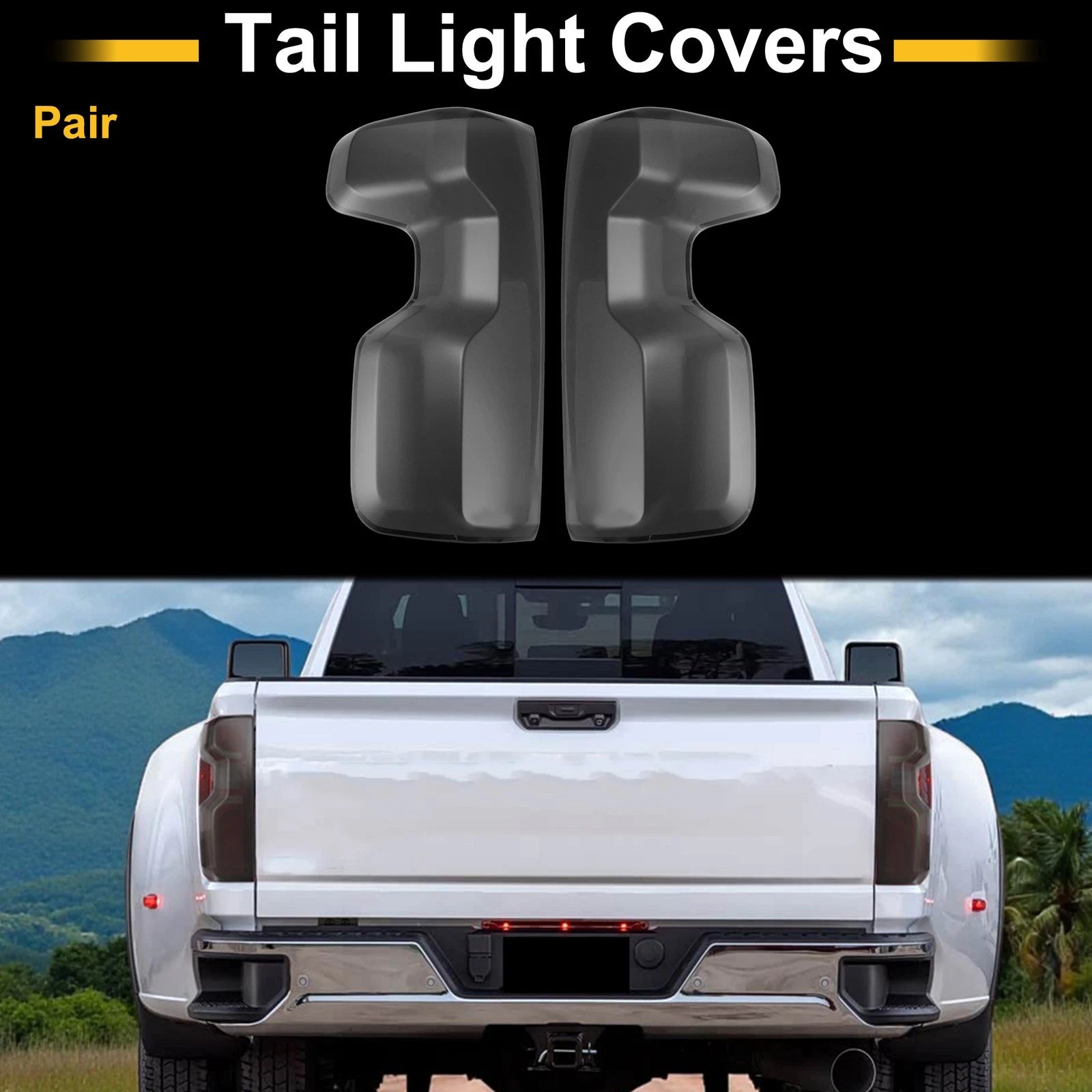 Tail Light Cover Trim for Chevrolet Silverado for Chevrolet Tail Light Guard