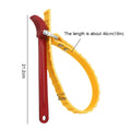 Oil Filter Belt Wrench Strap for Universal Use (8 Inch Adjustable)