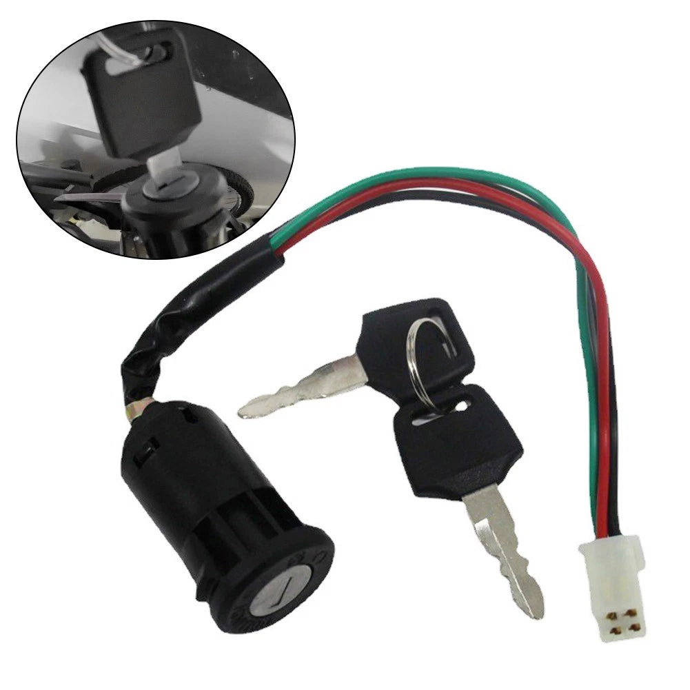 Key Switch Assembly for ATV Quad Dirt Bikes (50cc–250cc)