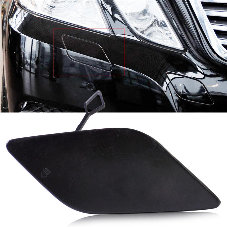 Front Bumper Tow Hook Cover Cap Insert Trim for Mercedes Benz E-Class W212 (2009–2016)