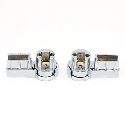 Bath Hinge Brackets for Shower Screen (Chrome Plated)