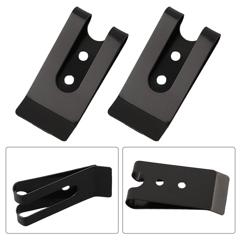 Belt Clip Hook for - 4mm, Black Coated Finish