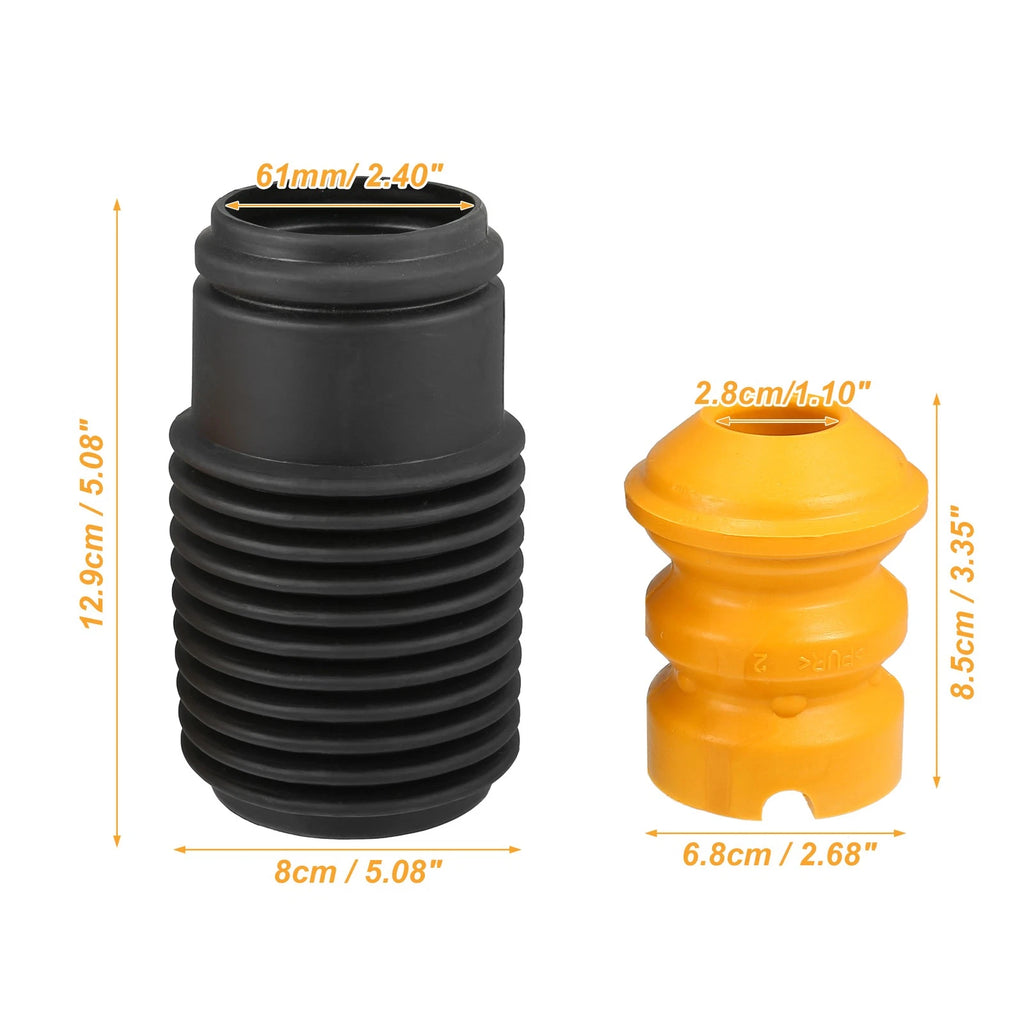 2 Set Shock Absorber Dust Cover Kit Replacement for BMW 128i (2008–2013)