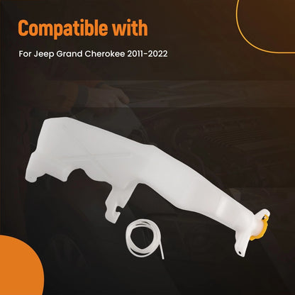 Front Washer Fluid Tank for Jeep Grand Cherokee (2011–2022) 57010719AF Plastic