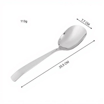 2X Stainless Steel Spoon Set for Kitchen