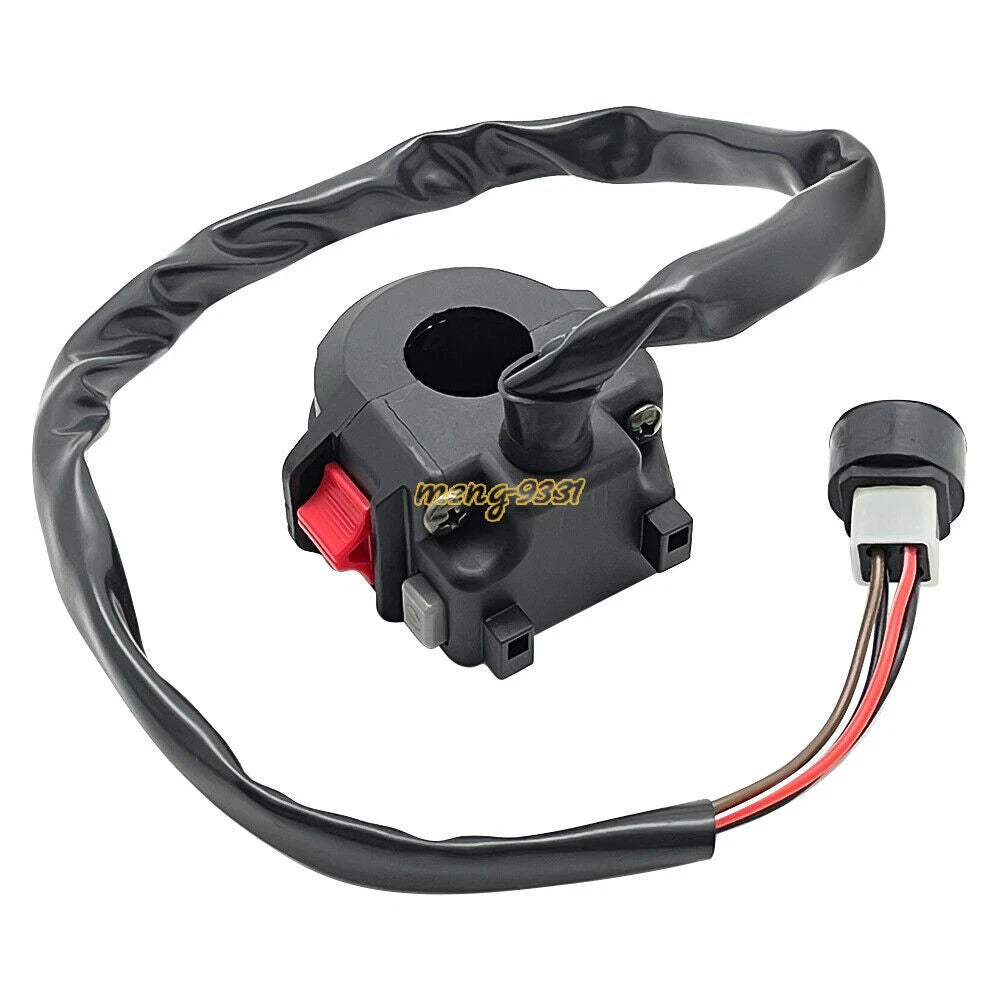 Left Handlebar Start Run Off Headlight Switch for Yamaha Badger 80 (1988–1994)