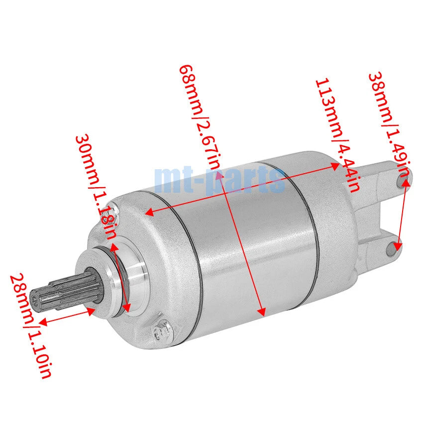Starter Motor for Adly ATV Canyon 320/Hurricane 320 (2012–2014)