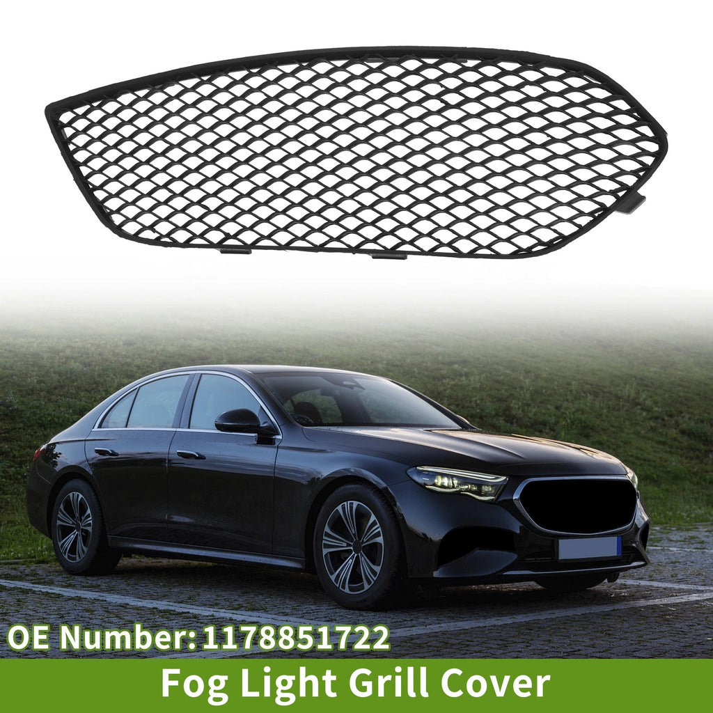 Front Left Fog Light Grill Replacement for Mercedes Benz CLA250 (2014–2016)