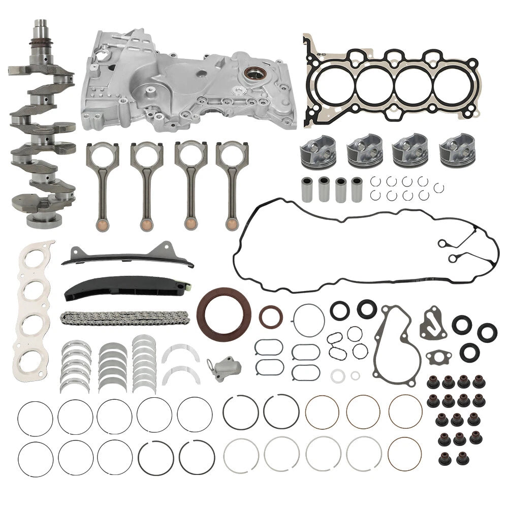 Engine Rebuild Kit for Kia Soul (2014–2019) 2.0L - Crankshaft, Con Rods, Timing