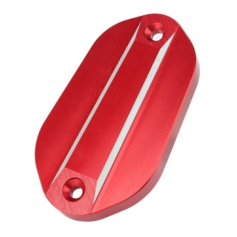 Front Brake Fluid Reservoir Cover Cap for Kawasaki Ninja 400 (2017–2018) - Red