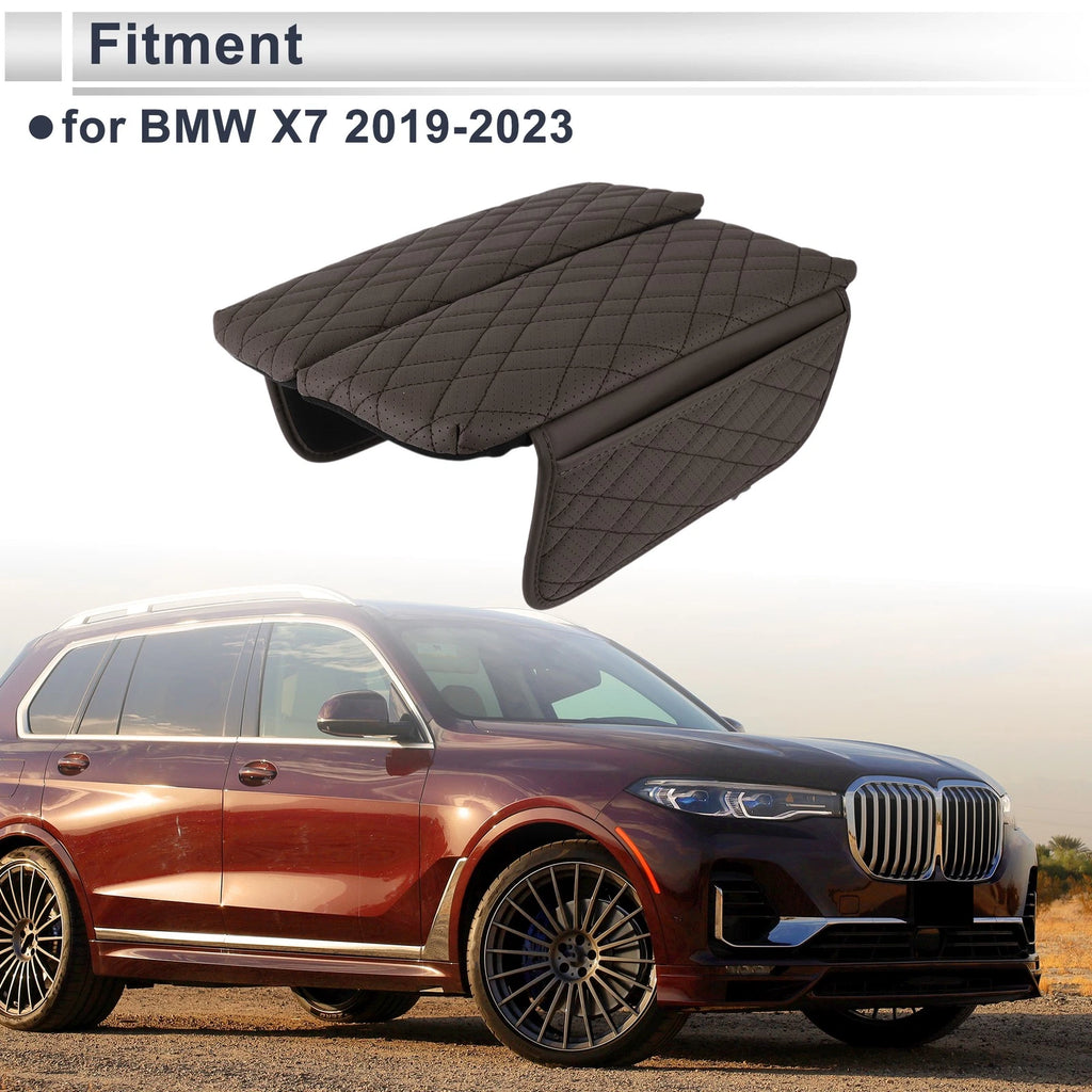 Car Center Console Cover with Storage Bag for BMW X7 (2019–2023)