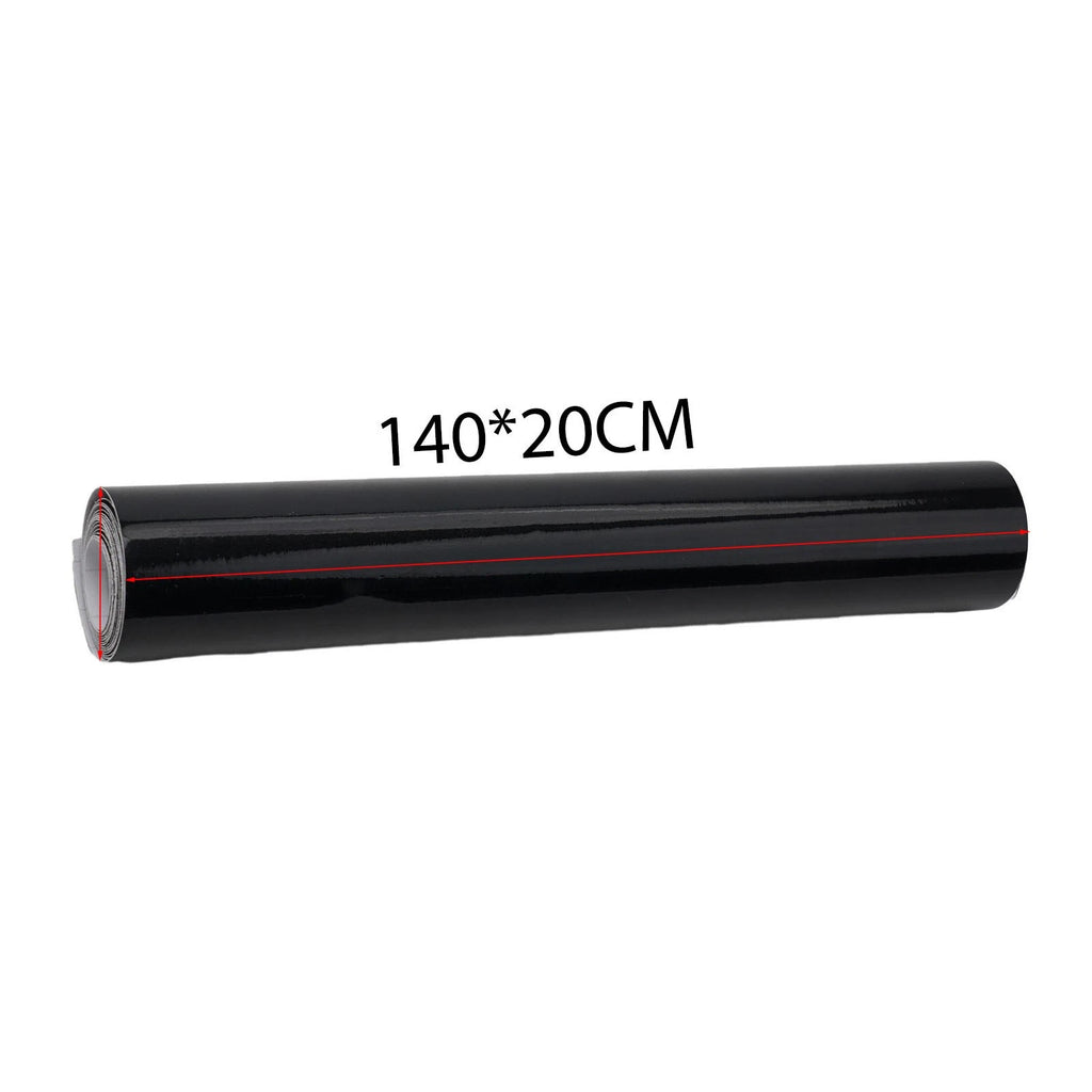 Sun Strip Visor for Van (140x20CM) # Vinyl Windshield Matte Black
