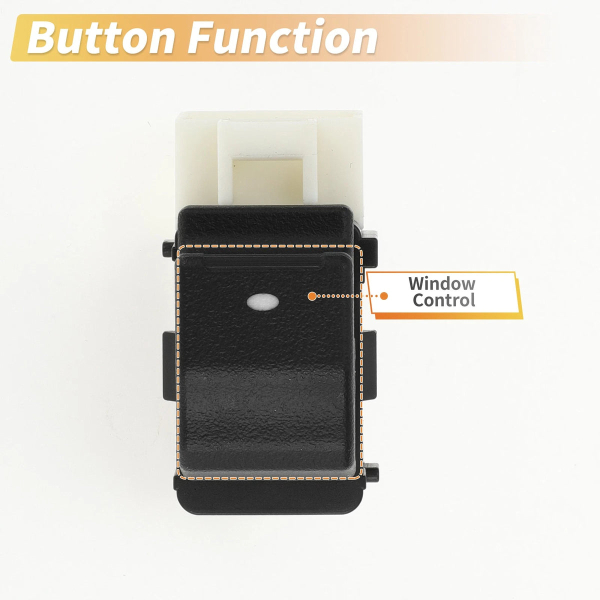 Rear Side Power Window Switch Replacement for Chevrolet Impala (2006–2016)