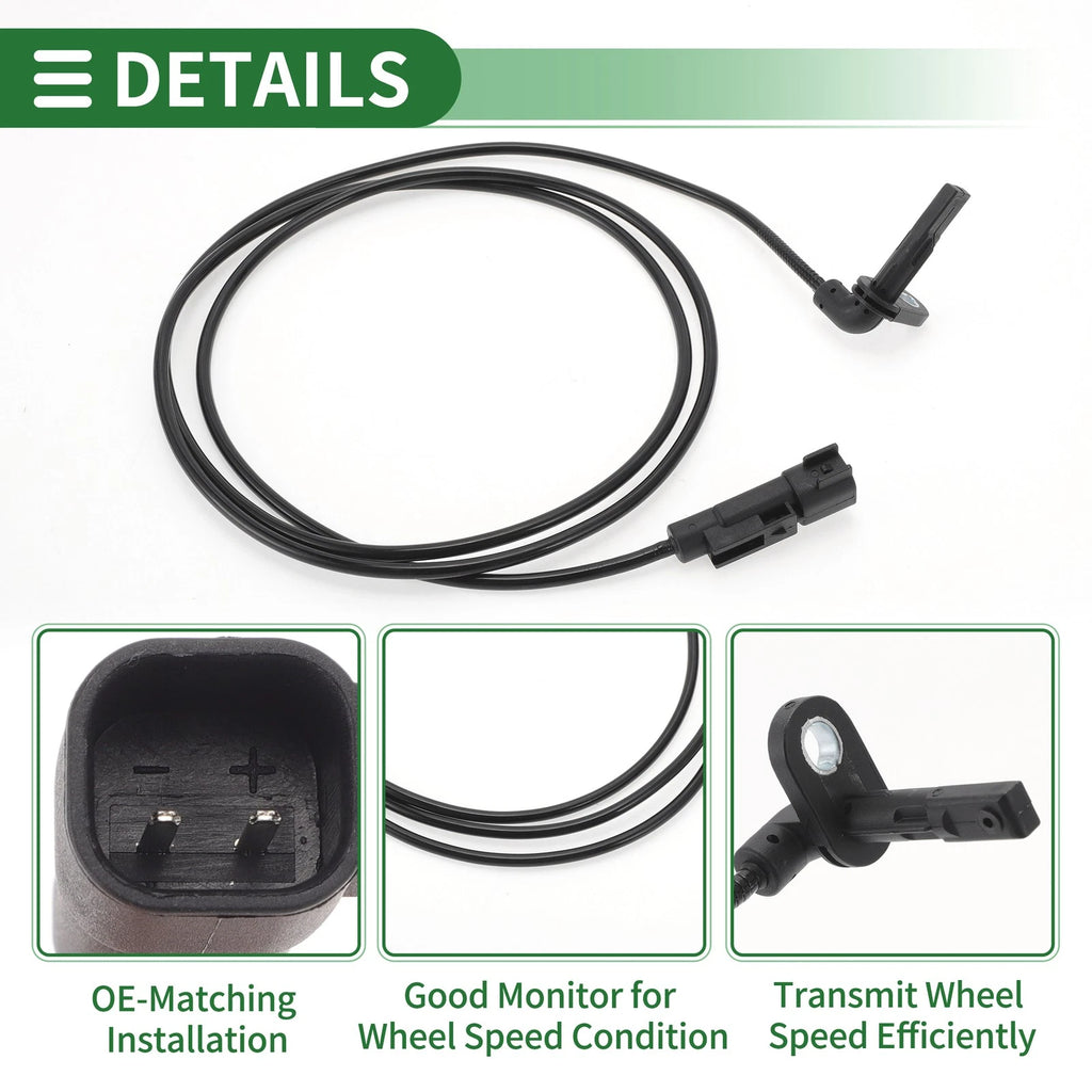 ABS Wheel Speed Sensor No. 22785577 for Opel Insignia (2008–2017) Rear Left