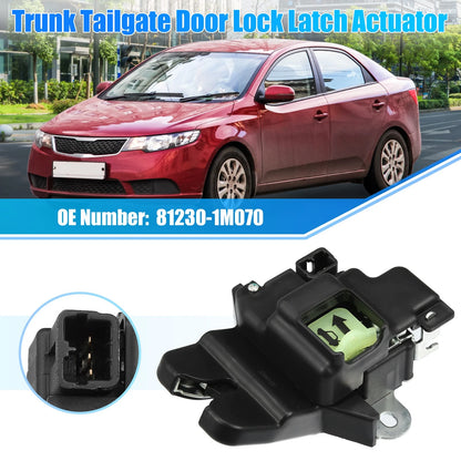 Trunk Latch Lock Actuator Replacement Rear for Hyundai Elantra and Kia (2012–2020)