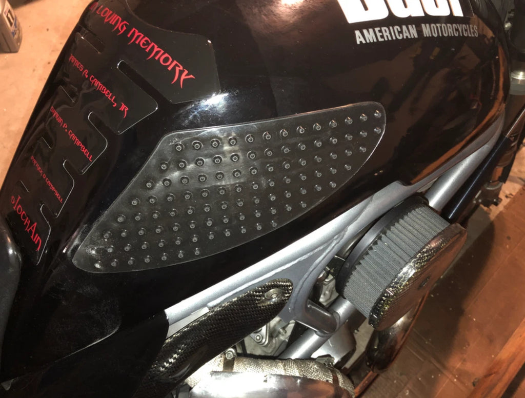 Tank Traction Pad Side Gas Knee Grip Protector for Kawasaki ZX6R ZX10R (2006–2023)