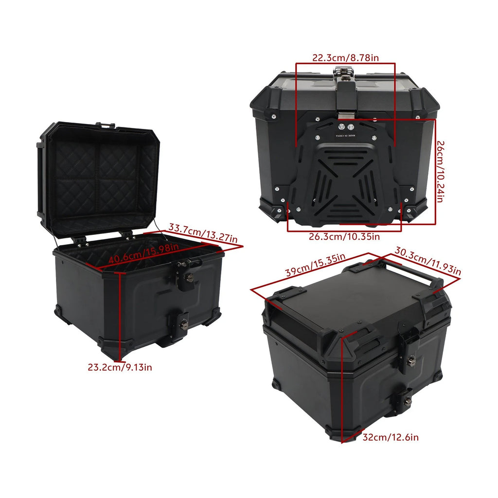 45L Waterproof Tail Box for Motorcycle Scooter