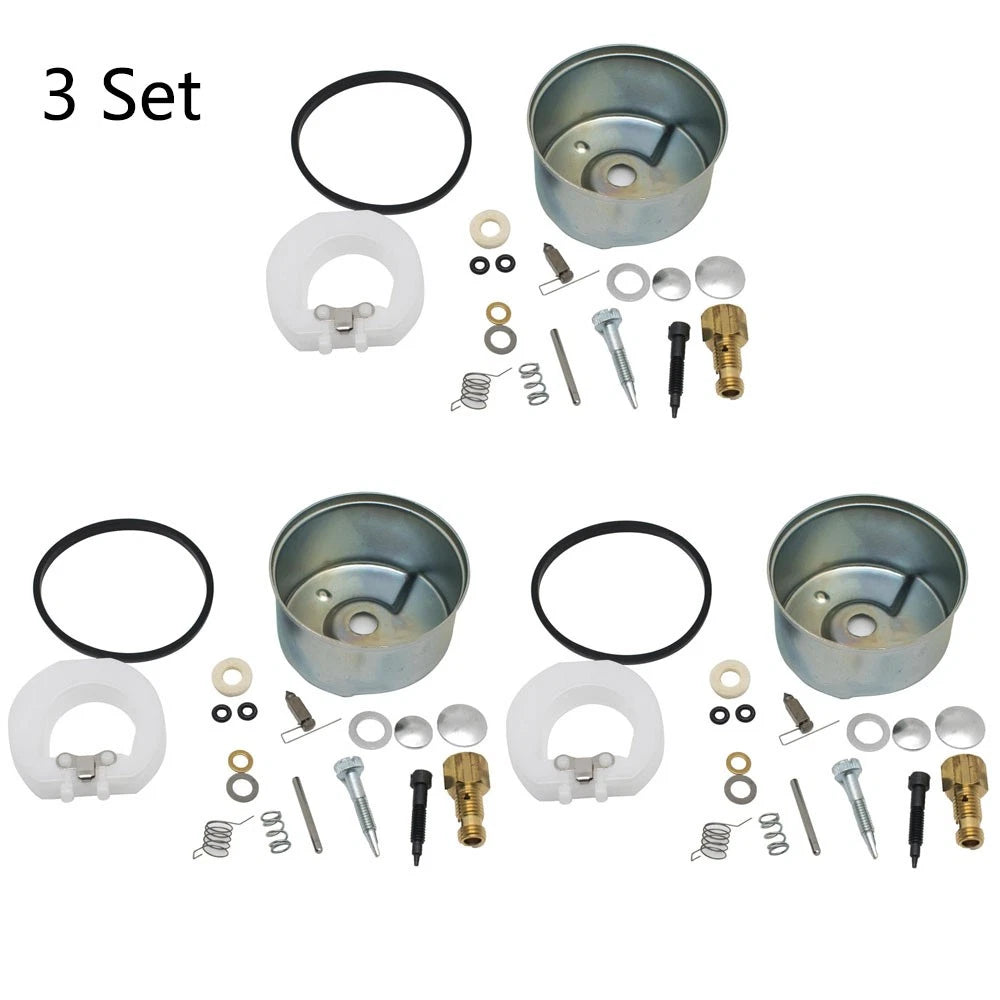 Set of 3 Carburetor Repair Kits for Tecumseh 632347 632622 631700 632019A