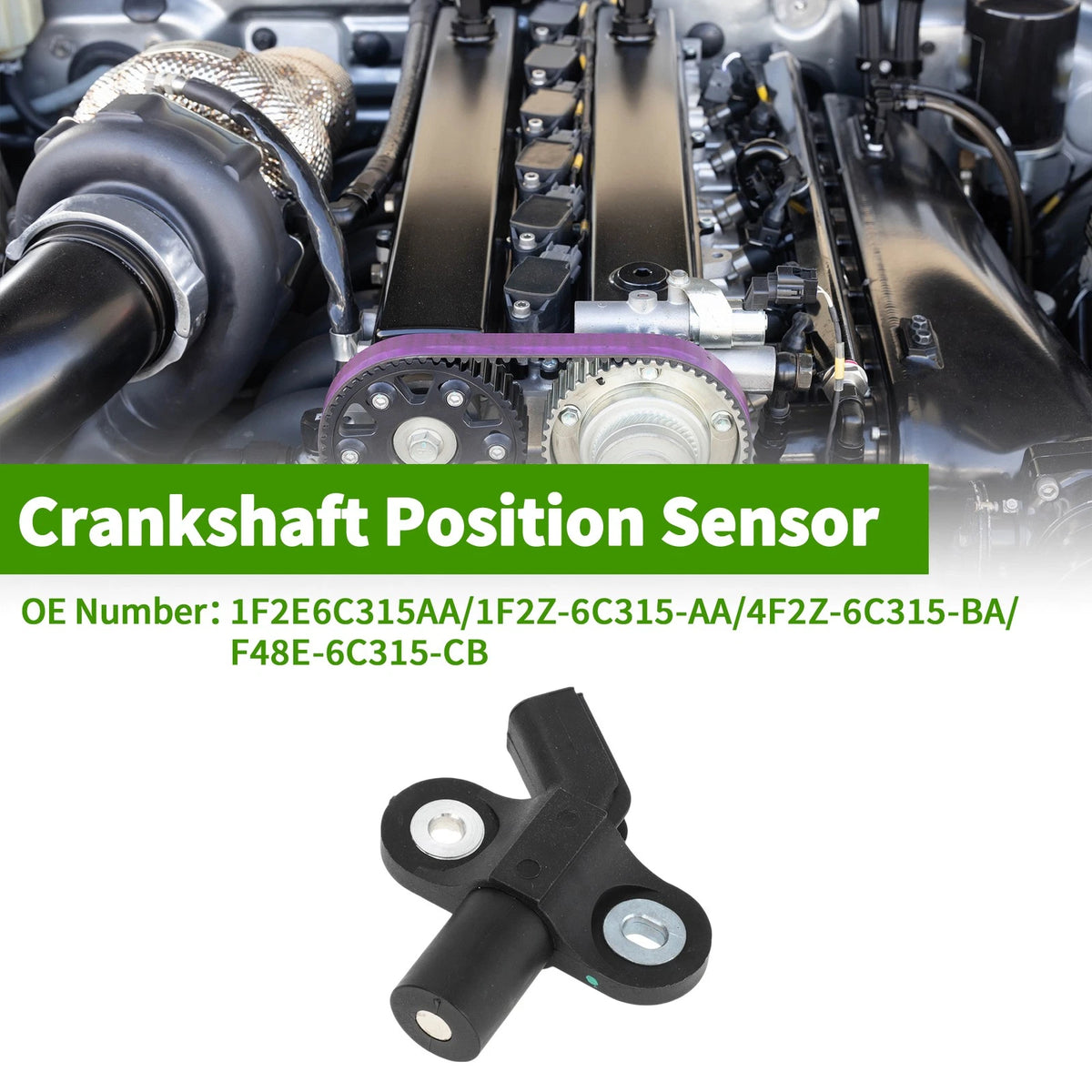 Crankshaft Position Sensor for Ford F-150 (1997–2008) 1F2E6C315AA
