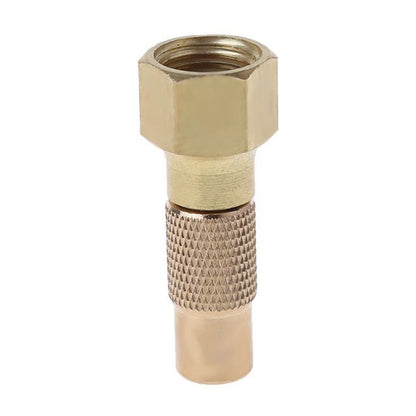 Screw On Tire Chuck for Tire Inflator (Brass Construction)