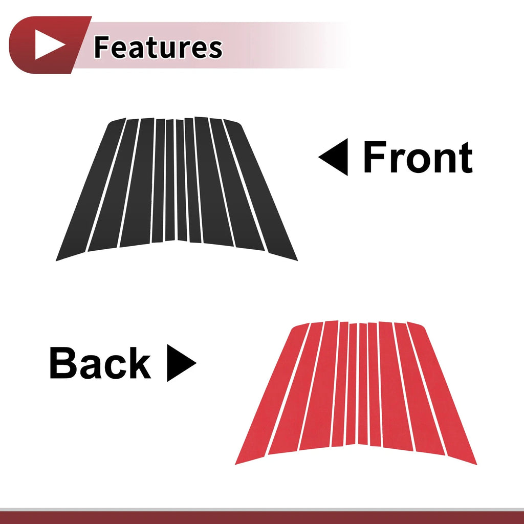 Door Pillar Window Trim for Land Rover Range Rover (2002–2012)