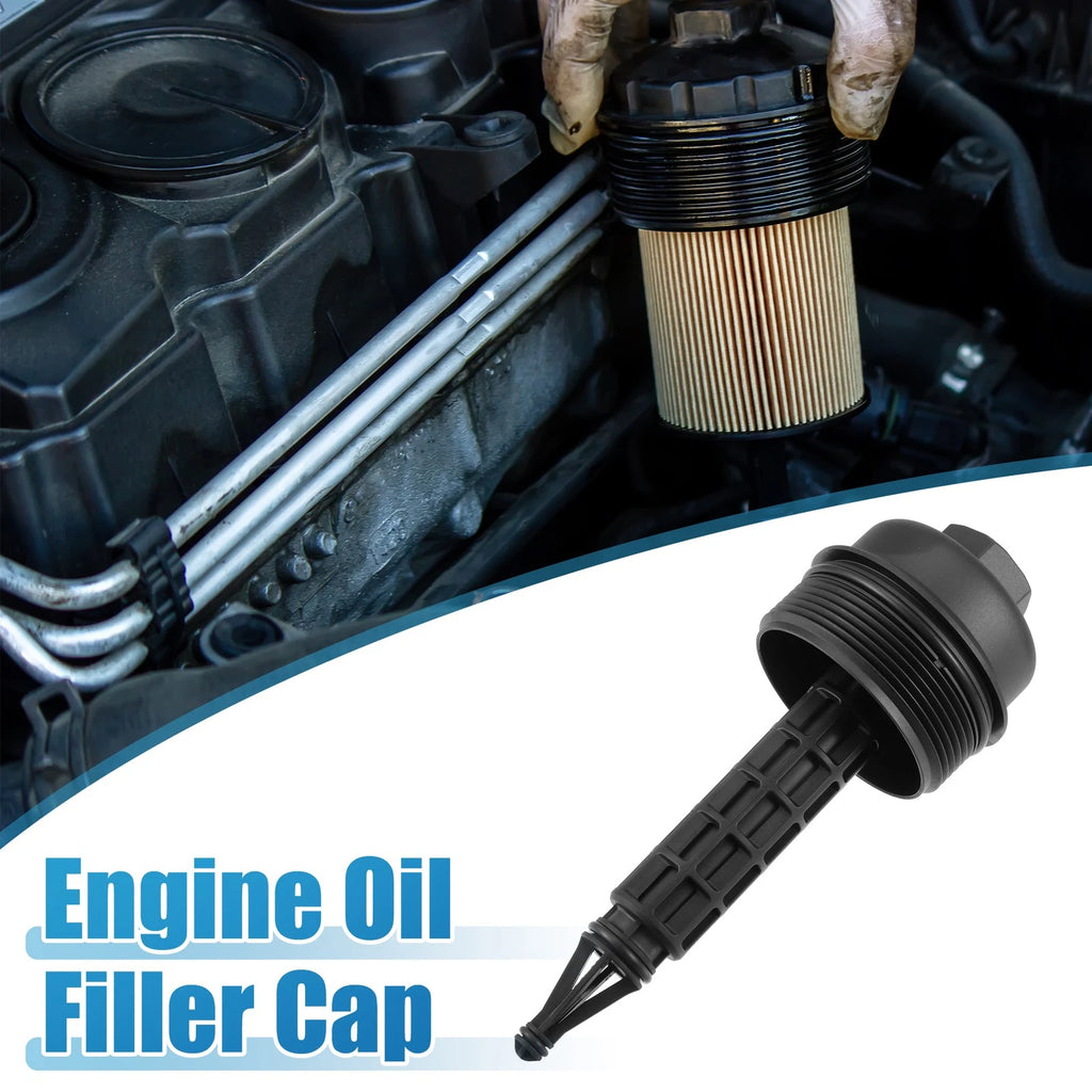 Engine Oil Filter Housing Cover Cap for BMW E46 320d (2001–2005)