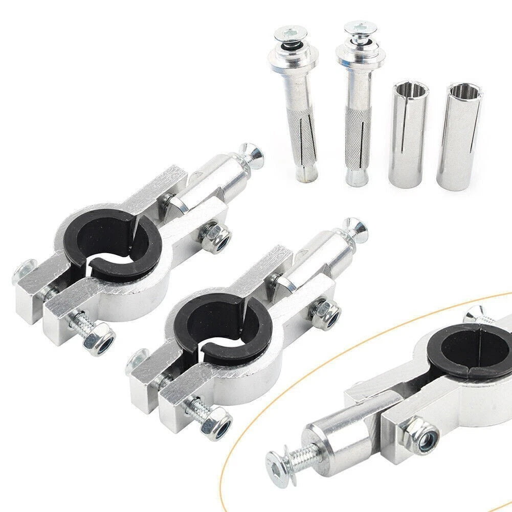 Handlebar Hand Guard Bracket Mount for Motorcycle (22mm/28mm) Set of 4