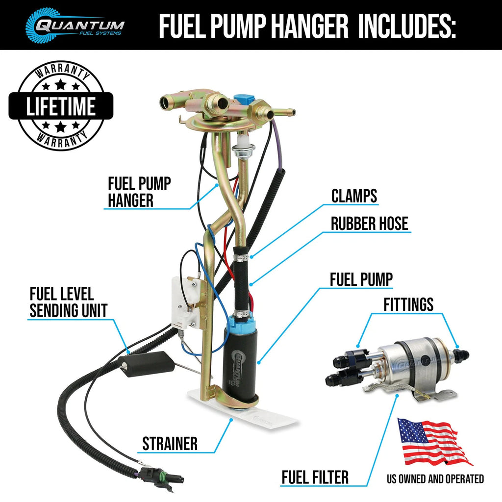 Fuel Pump Hanger & Sender + Filter for Square Body Blazer (1973–1991)