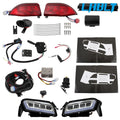 Deluxe LED Headlight & Tail Light Kit for Club Car Tempo (2018–Present)