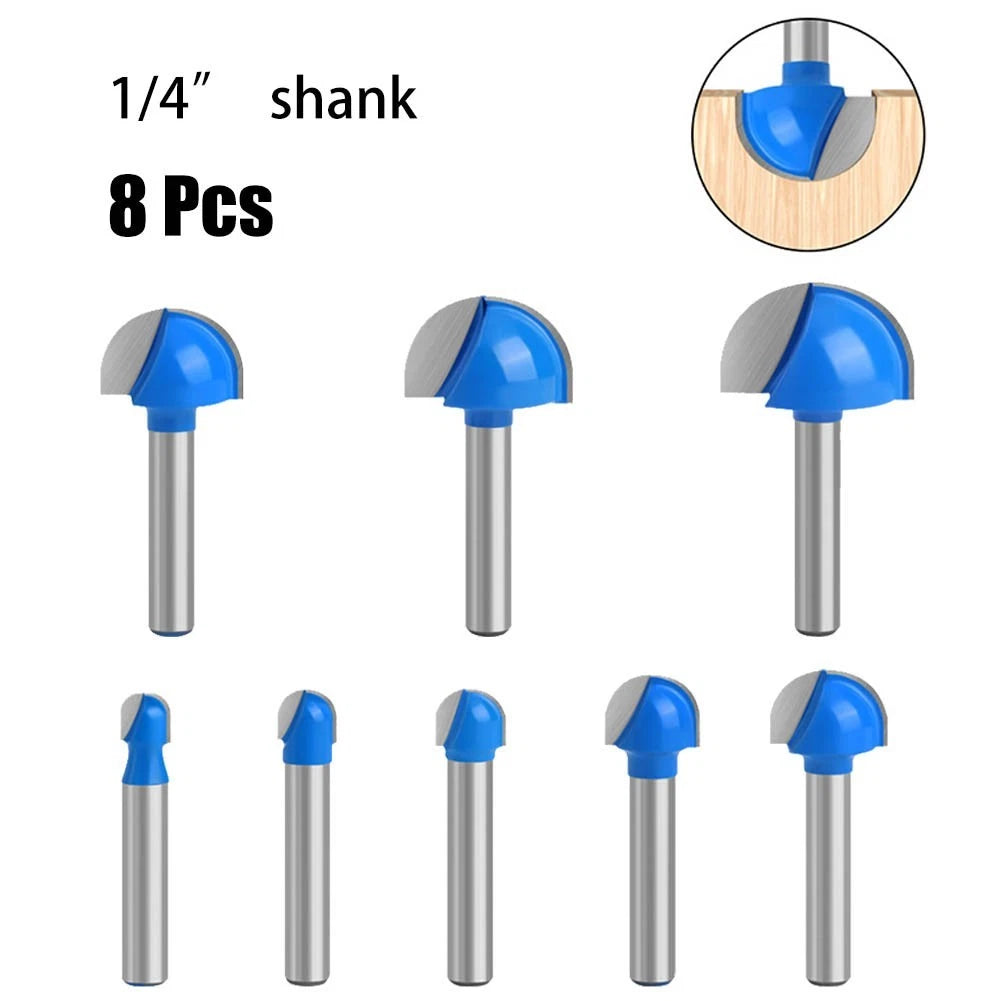 Router Bit 1/4 Shank for Woodworking Tools (6.25MM Shank)