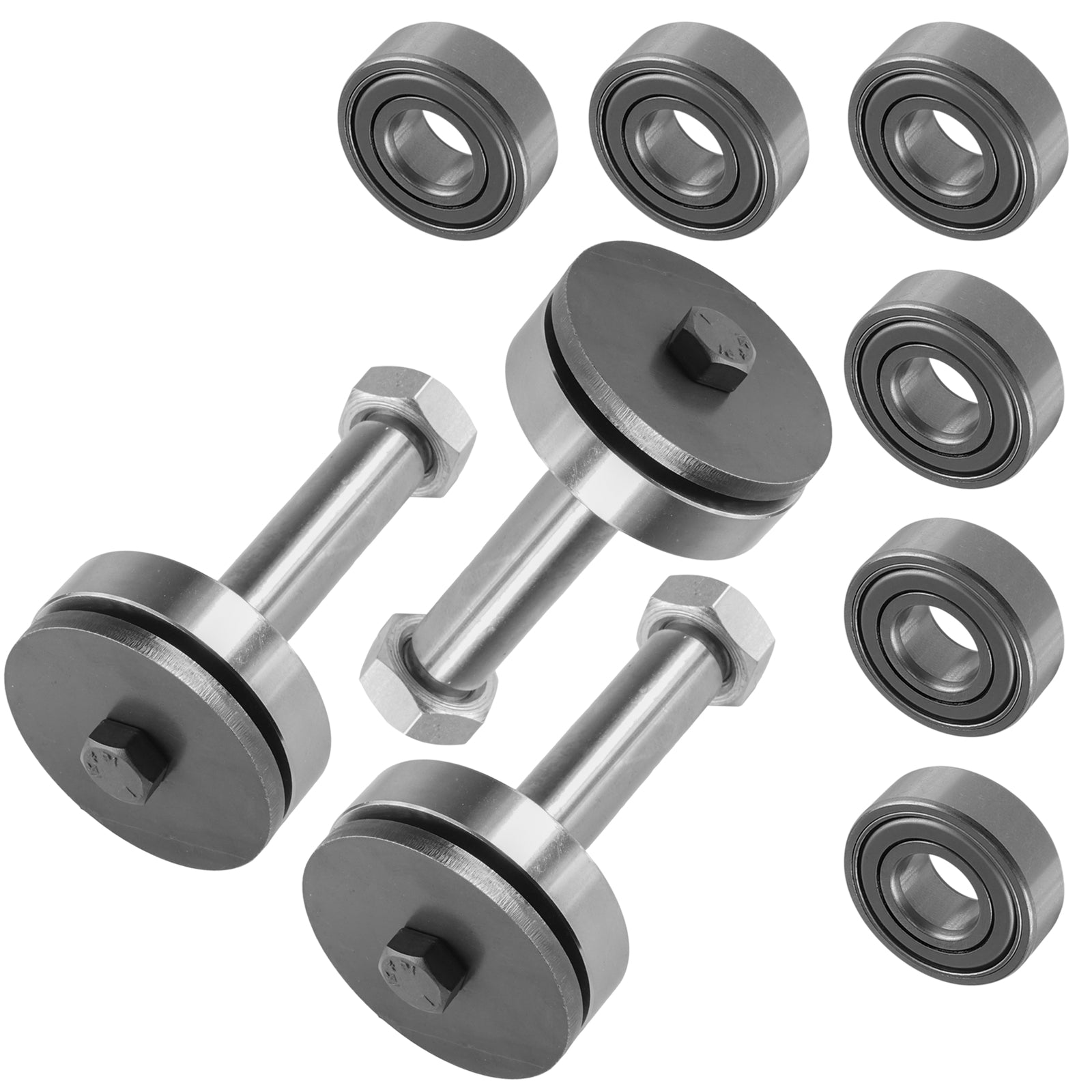 3x Spindle Shaft and Bearings Replacement for John Deere 165 38in Deck (2001–2012)