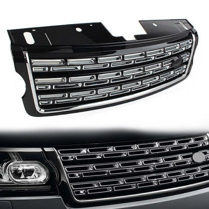 Gloss Black Front Bumper Upper Grille for Land Rover Range Rover (2013–2017)