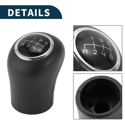 6 Speed Manual Gear Shift Knob for Mercedes-Benz Vito (2003–2020) Black Plastic