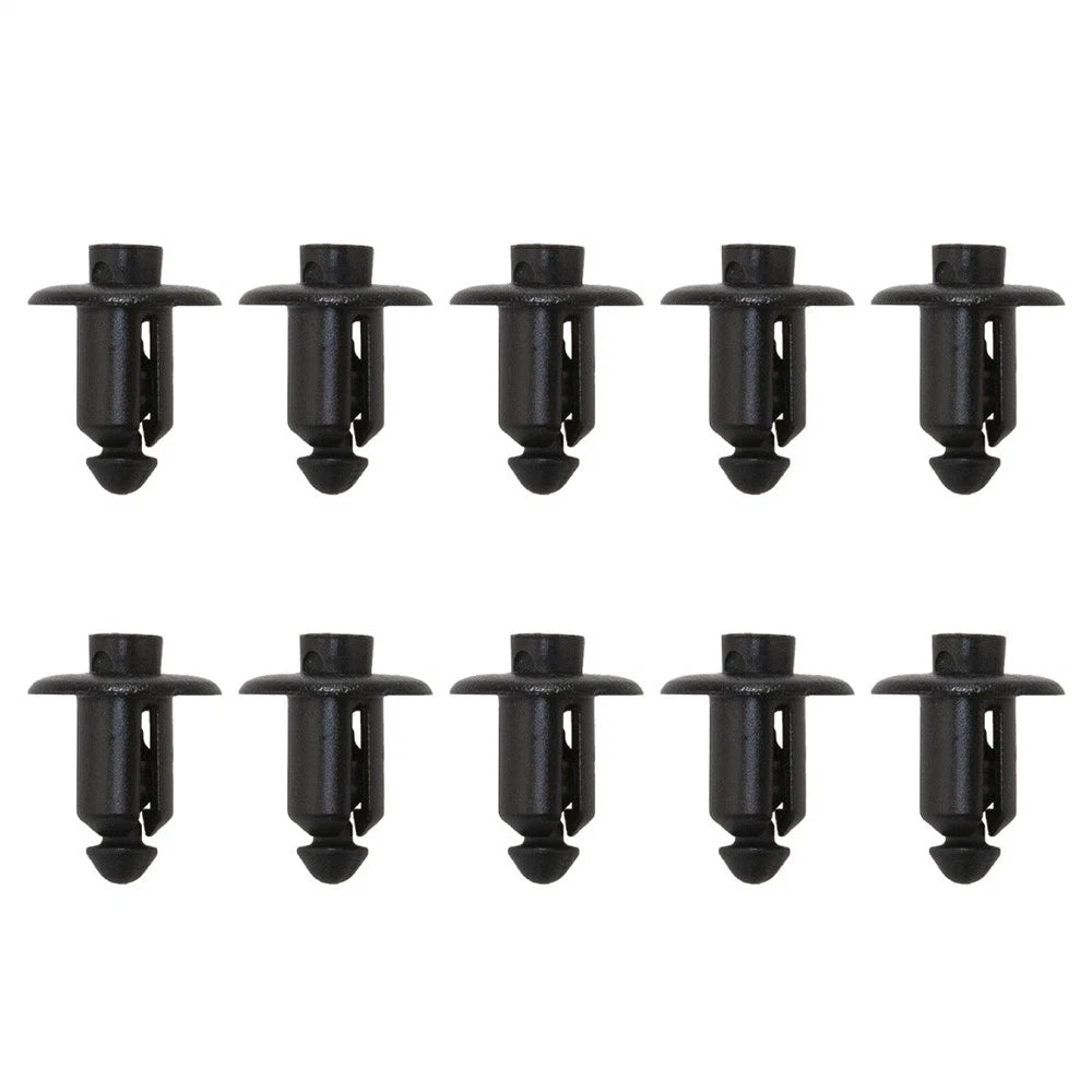 10Pcs Tail Gate Molding Rivet For Ford Tailgate Push Type Retainers N807673-S