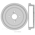 2 Rear Drum Brake Assemblies for Toyota Yaris (2005–2019)
