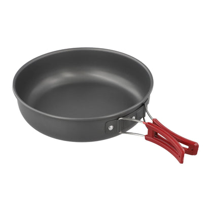 Folding Aluminum Alloy Handle Frying Pan for Outdoor Use
