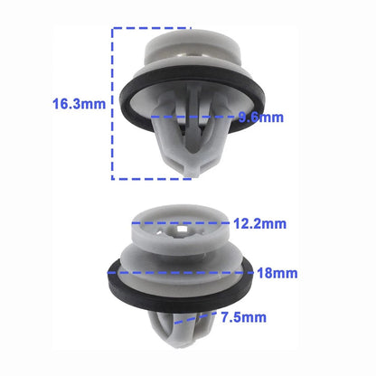 20pcs Rocker Panel Door Trim Clips LR112137 for Land Rover Range Rover Defender